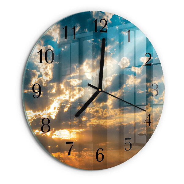 Round wall clock Sky