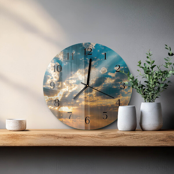 Round wall clock Sky