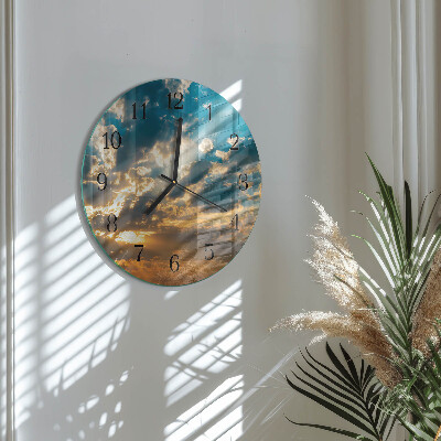 Round wall clock Sky