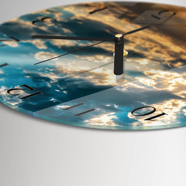Round wall clock Sky
