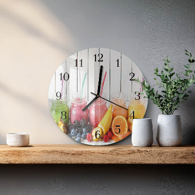 Round wall clock Smoothie