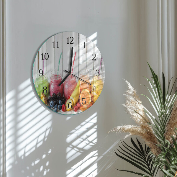 Round wall clock Smoothie