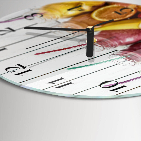 Round wall clock Smoothie