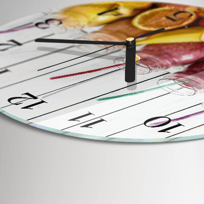Round wall clock Smoothie