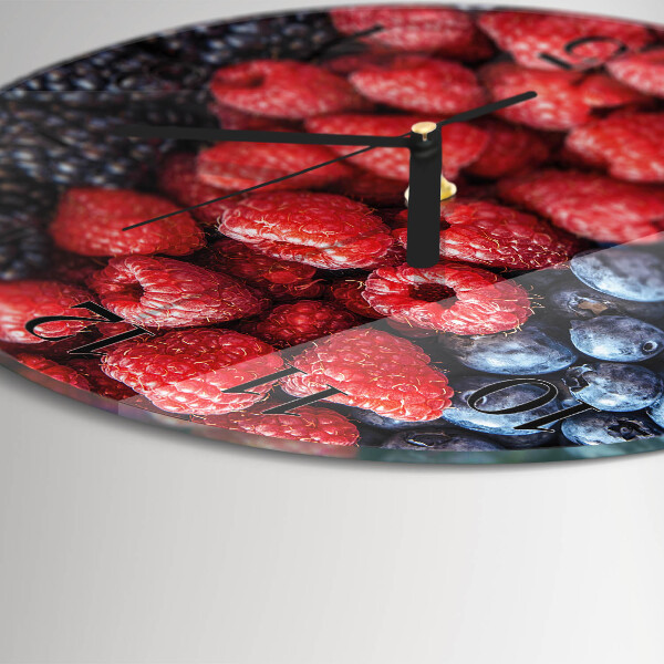Round wall clock Berries