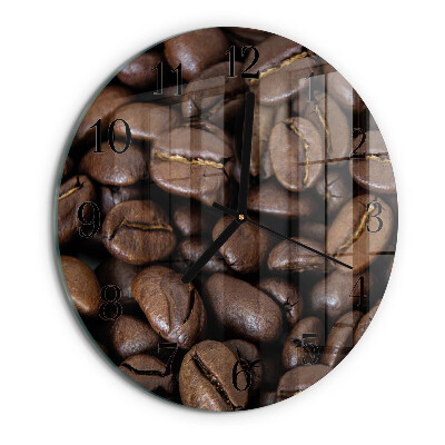 Round wall clock Coffee
