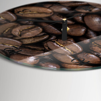Round wall clock Coffee