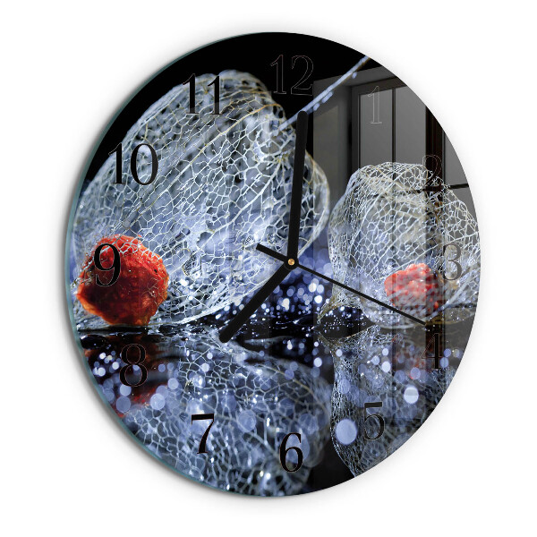 Round wall clock Piece