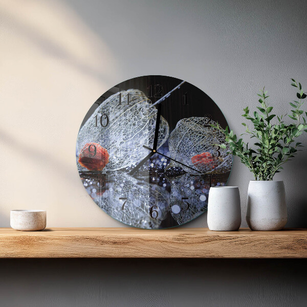 Round wall clock Piece