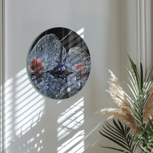Round wall clock Piece