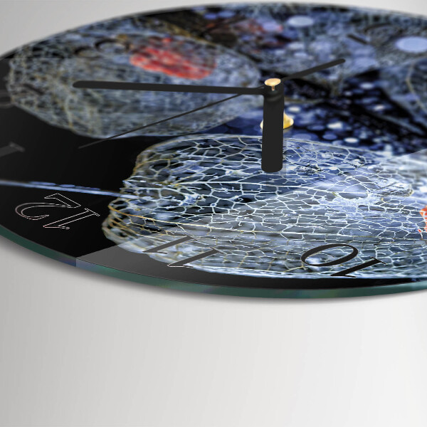 Round wall clock Piece
