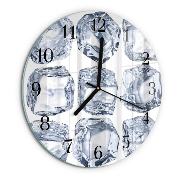 Round wall clock Ice