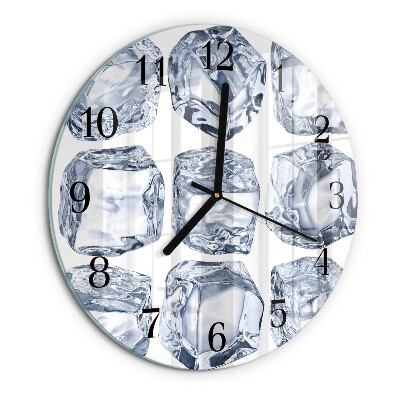 Round wall clock Ice