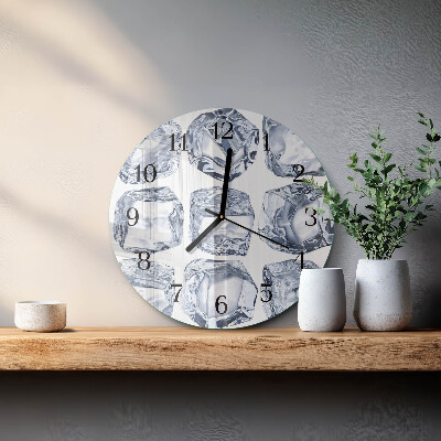 Round wall clock Ice