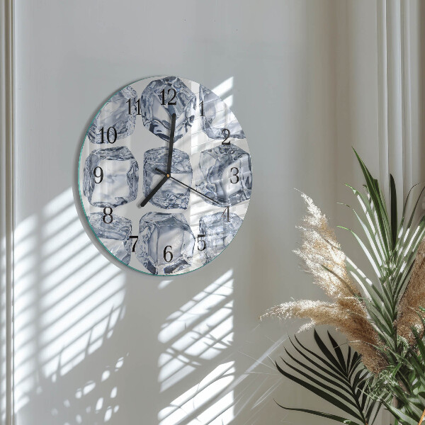 Round wall clock Ice