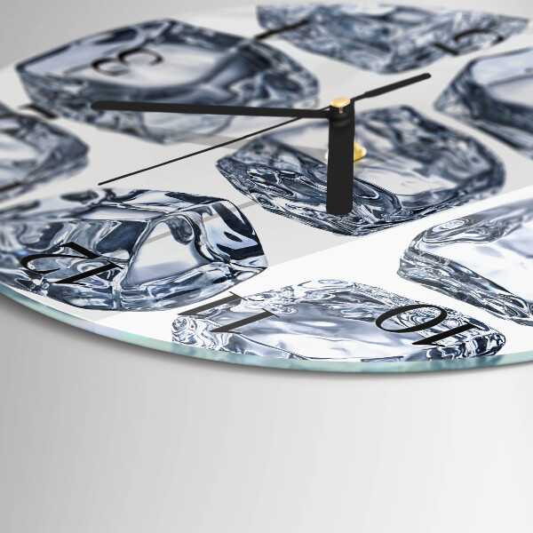 Round wall clock Ice