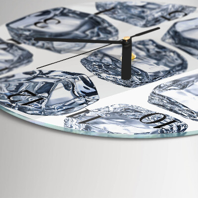 Round wall clock Ice