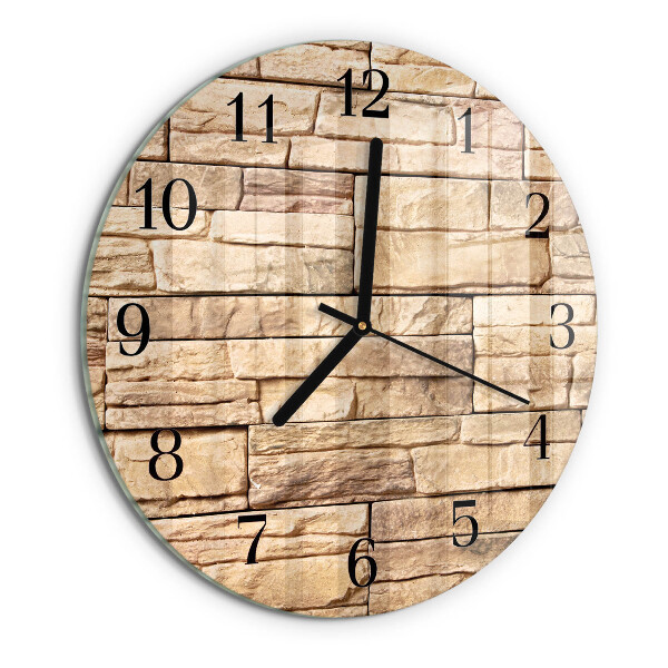 Round wall clock Clinker