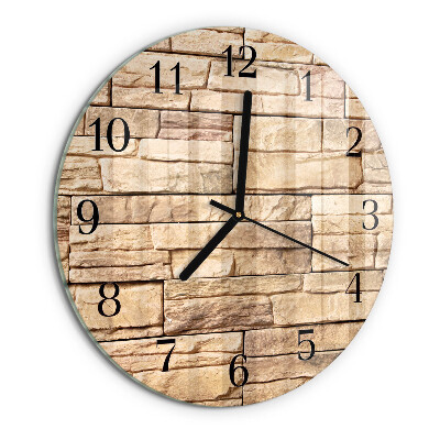 Round wall clock Clinker