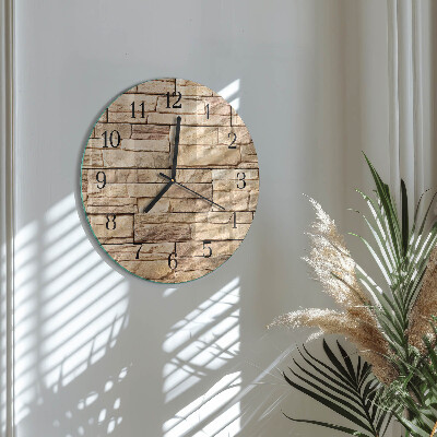 Round wall clock Clinker
