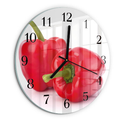 Round wall clock Pepper