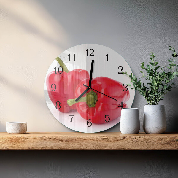 Round wall clock Pepper