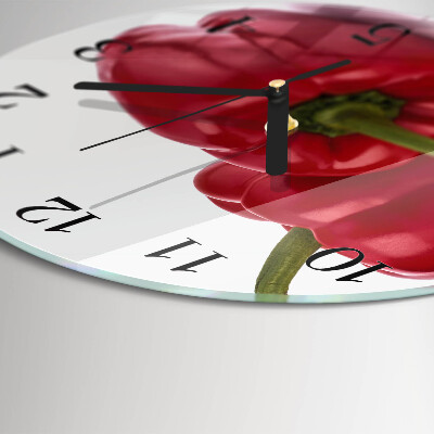 Round wall clock Pepper