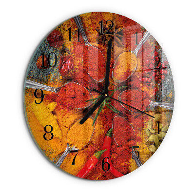 Round wall clock Spices