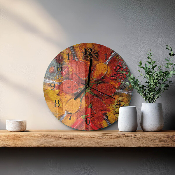 Round wall clock Spices