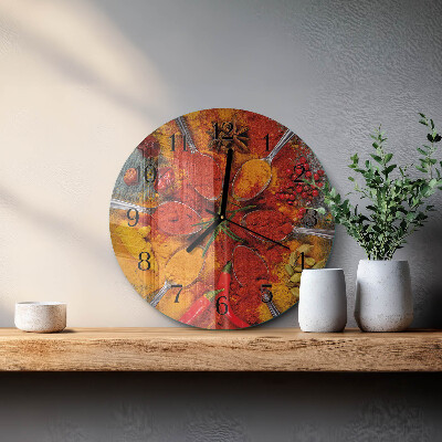Round wall clock Spices