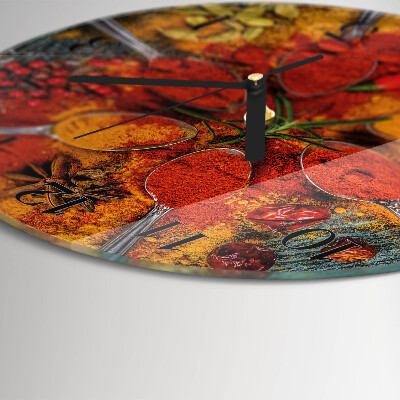 Round wall clock Spices