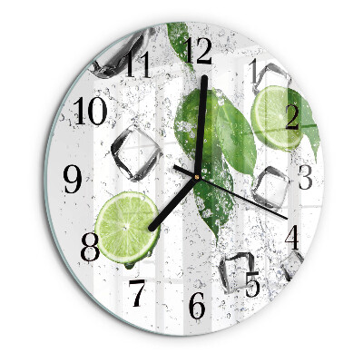 Round wall clock Limes
