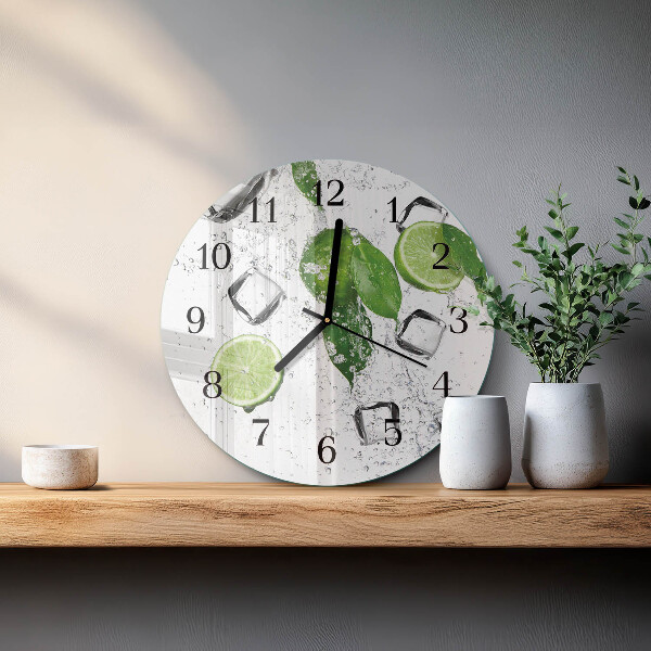 Round wall clock Limes
