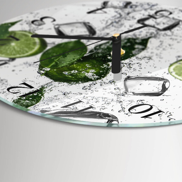 Round wall clock Limes