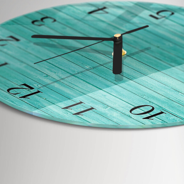 Round wall clock Green boards