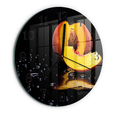 Round wall clock Peach