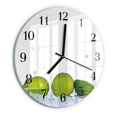 Round wall clock Limes