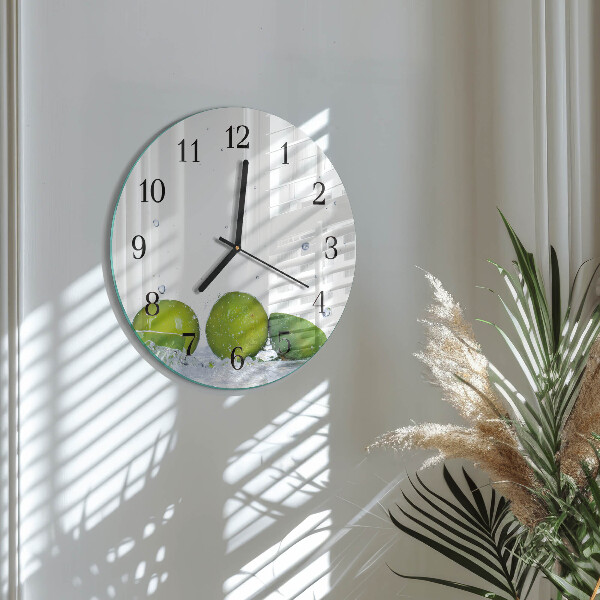 Round wall clock Limes