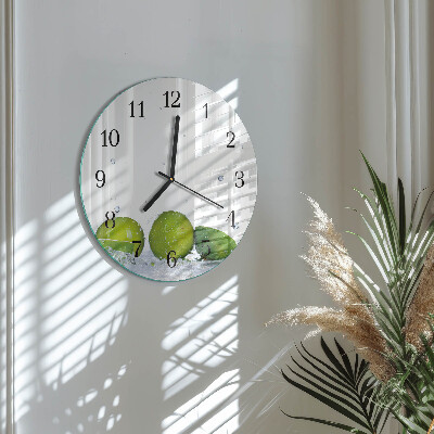 Round wall clock Limes