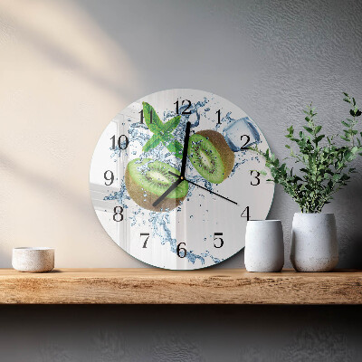Round wall clock Kiwi