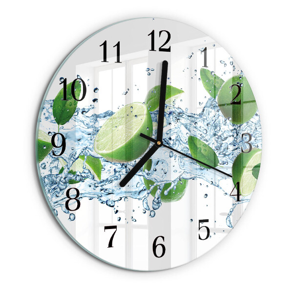 Round wall clock Limes