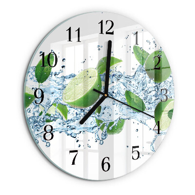Round wall clock Limes