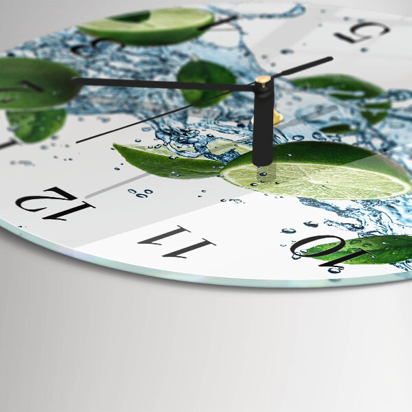 Round wall clock Limes