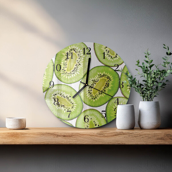 Round wall clock Kiwi
