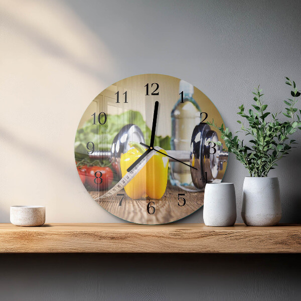 Round wall clock Pepper