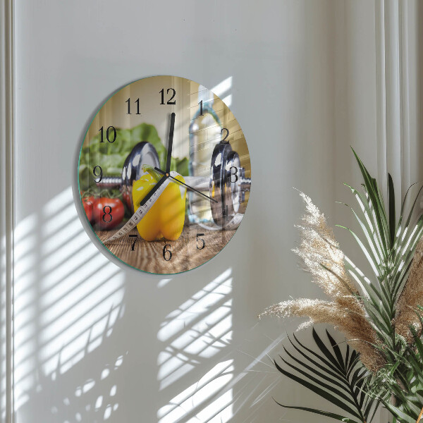Round wall clock Pepper