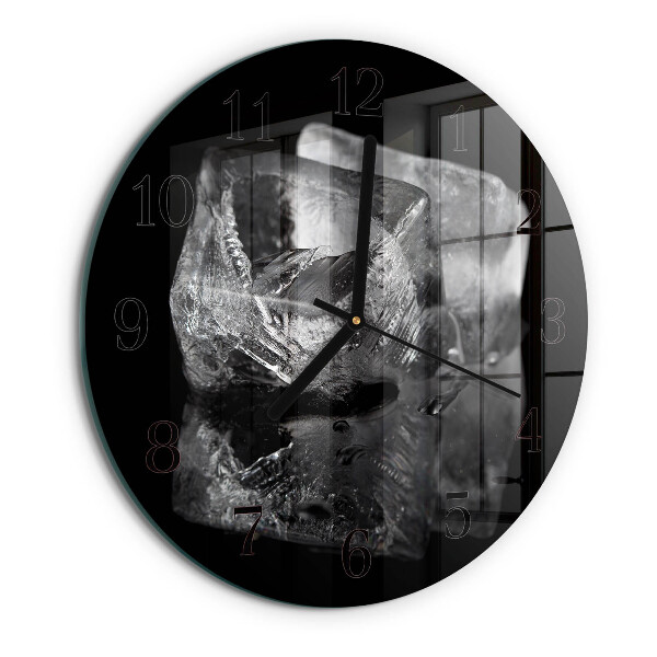 Round wall clock Ice Cubes
