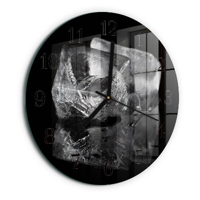 Round wall clock Ice Cubes
