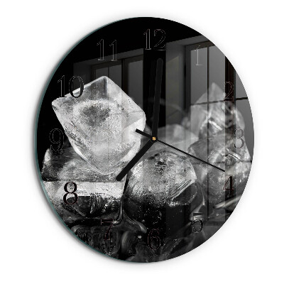 Round wall clock Ice Cubes