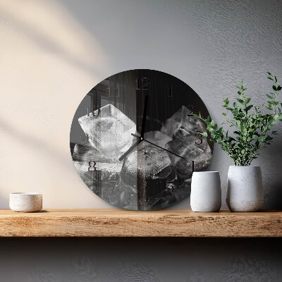 Round wall clock Ice Cubes
